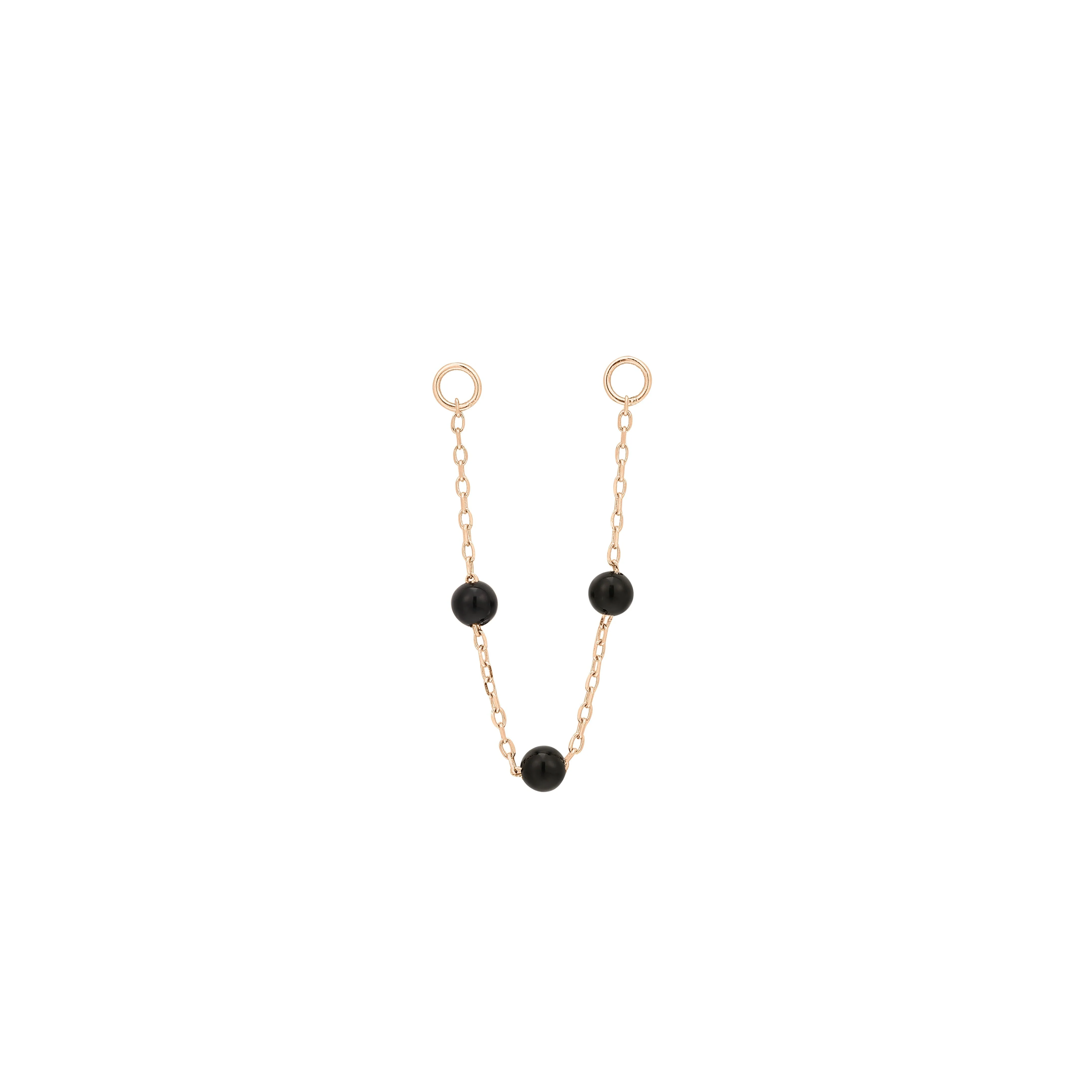 3 Bead Chain with Agate - Image 6