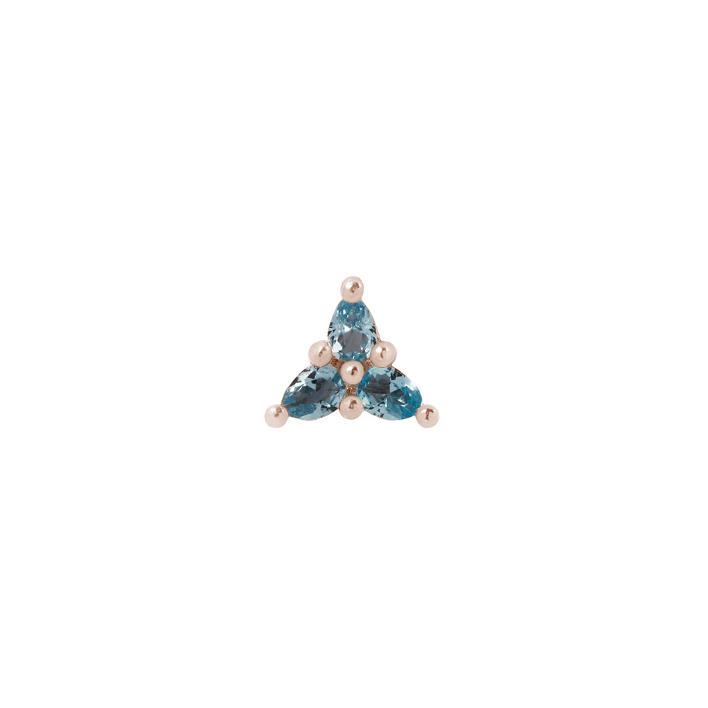 3 Little Pears Threadless End with London Blue Topaz - Image 6