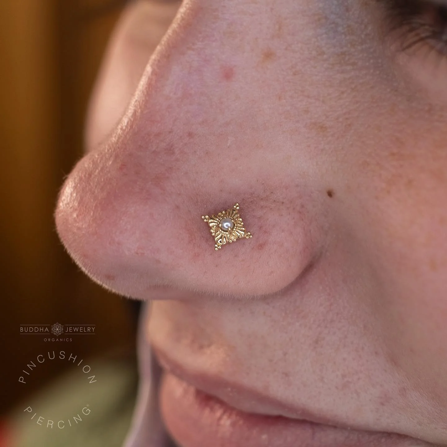 Antoinette Threadless End with Pearl - Image 2