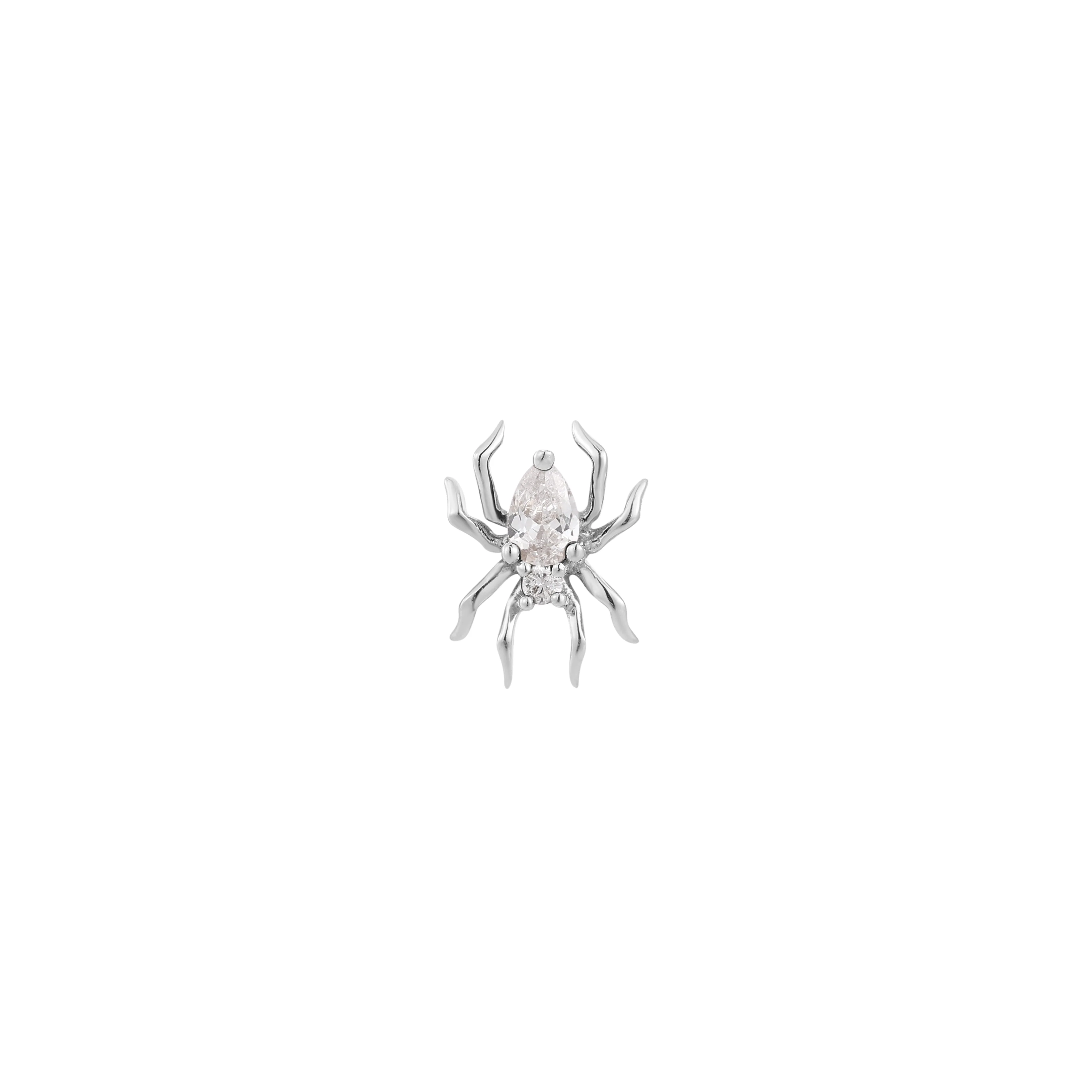 Arachne Threadless End with CZ - Image 5