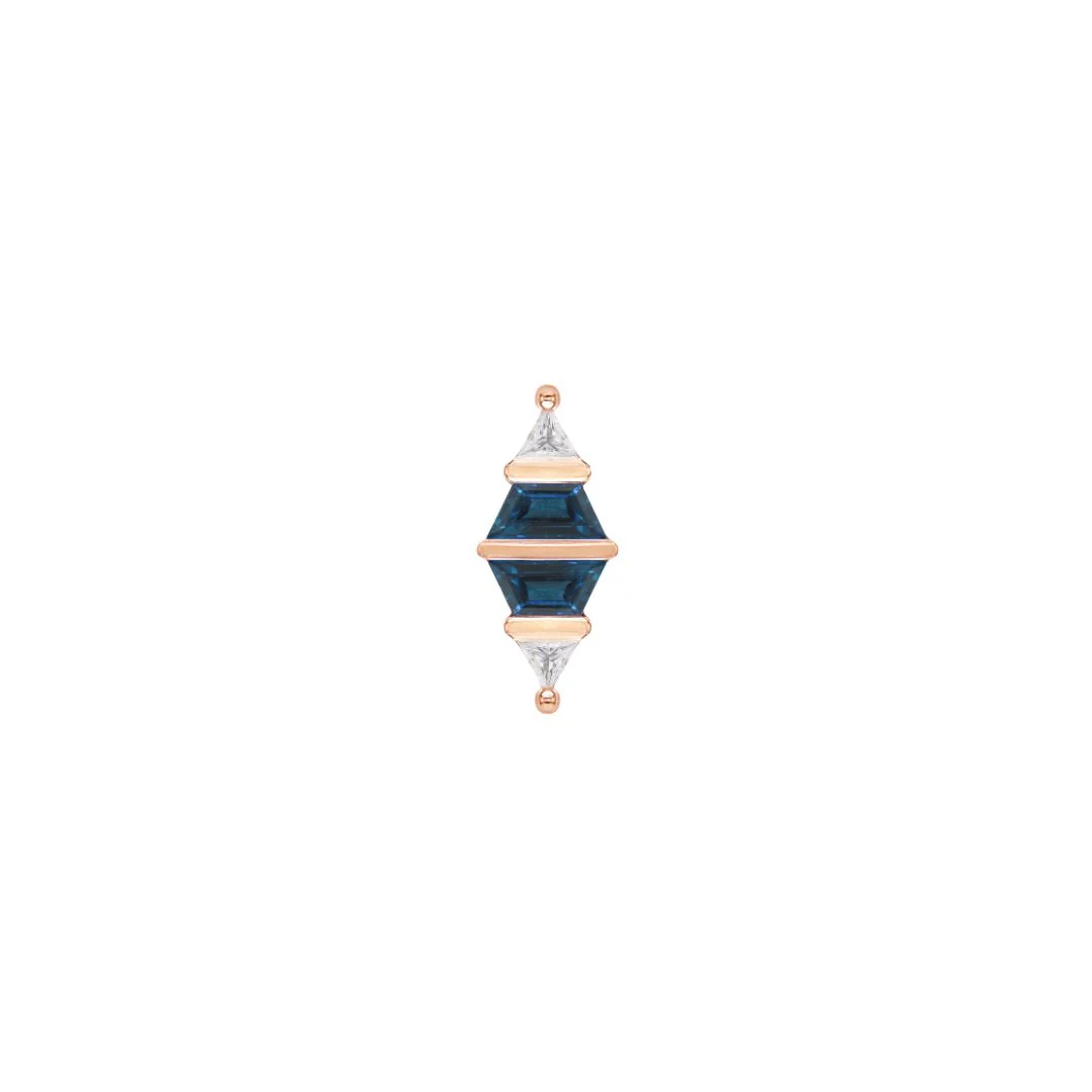 Bang Bang Threadless End with London Blue Topaz - Image 6