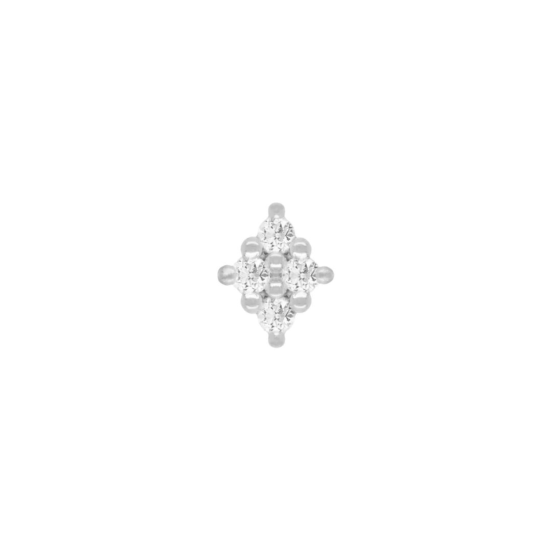 Belle Threadless End with Diamond - Image 4
