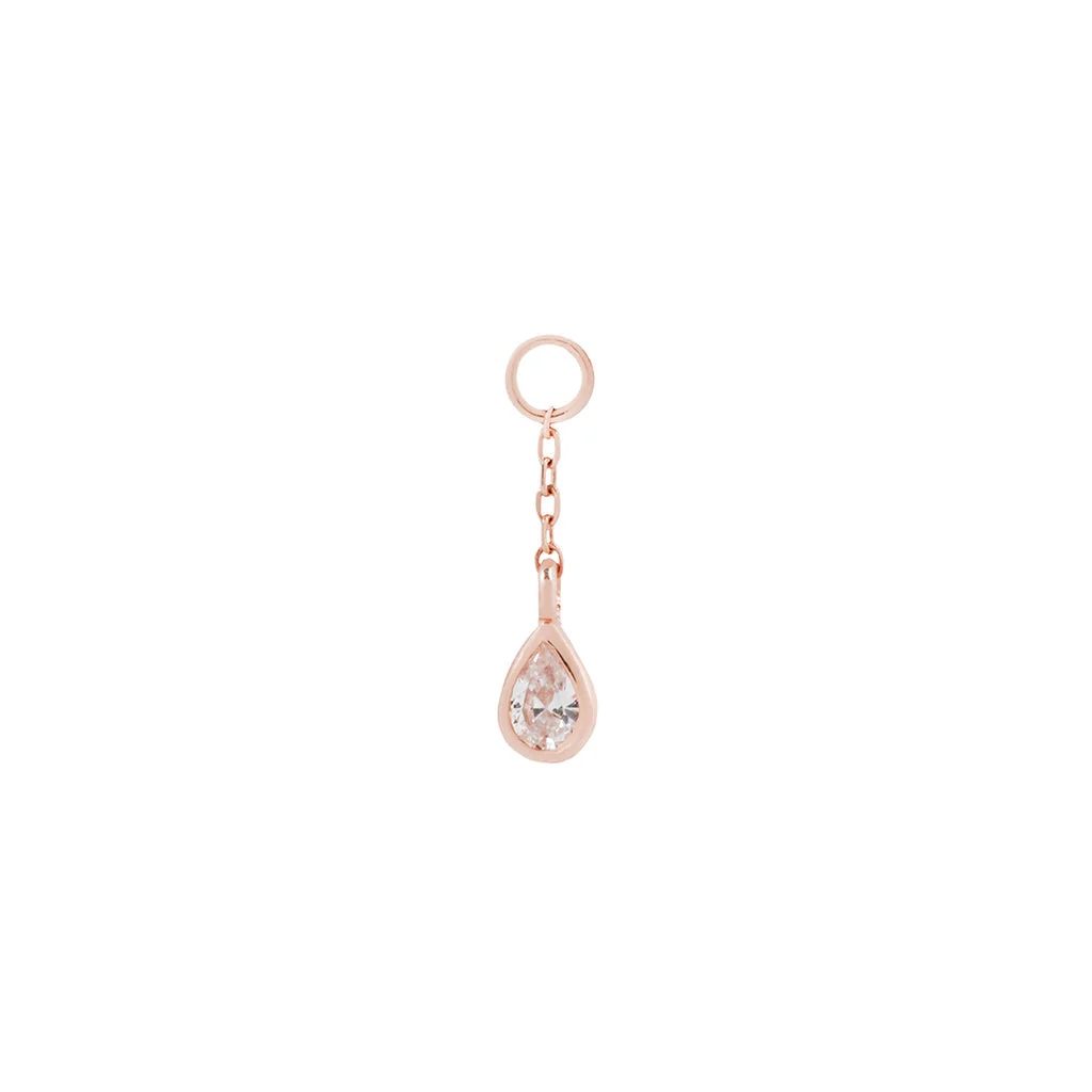 Concorde Charm + Chain with CZ - Image 6
