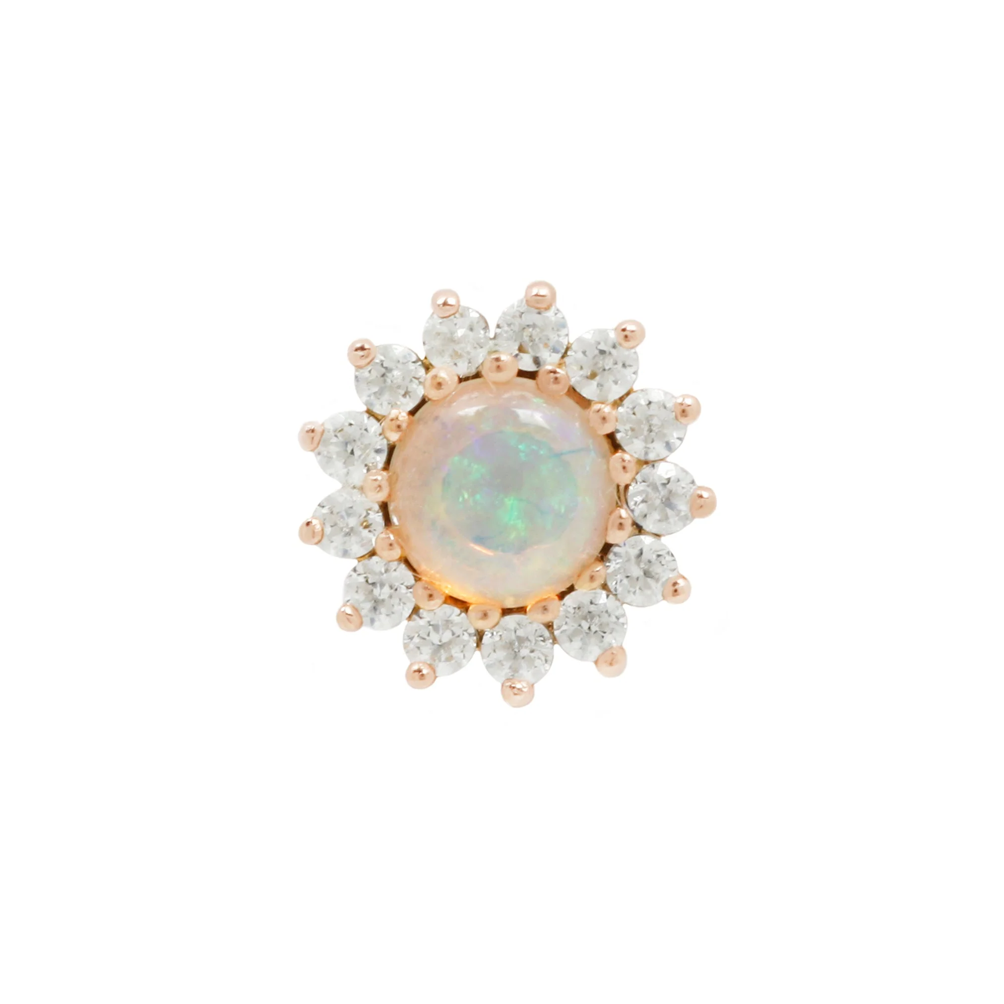 Delphine Threadless End with Opal - Image 6