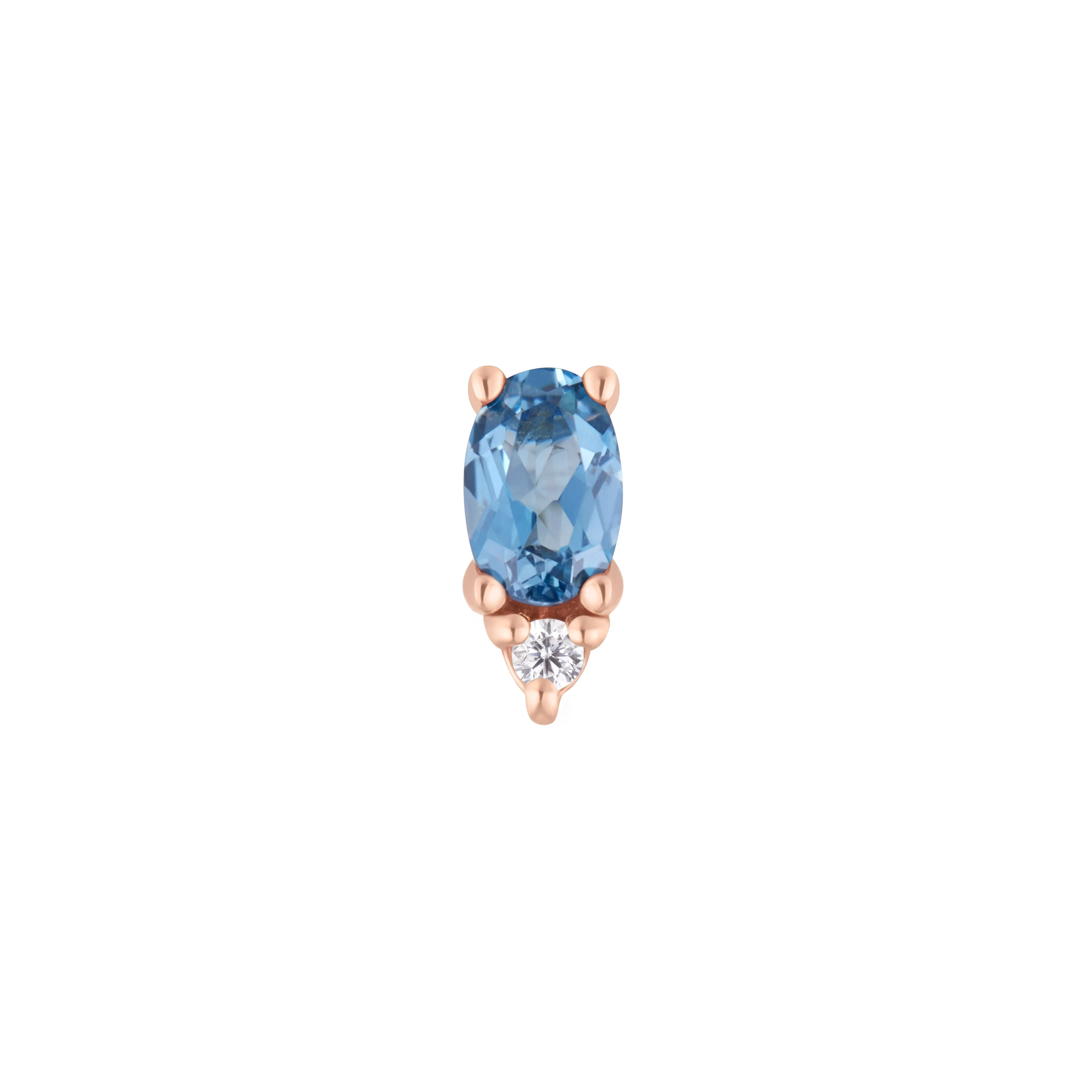 Desden Threadless End with London Blue Topaz - Image 5