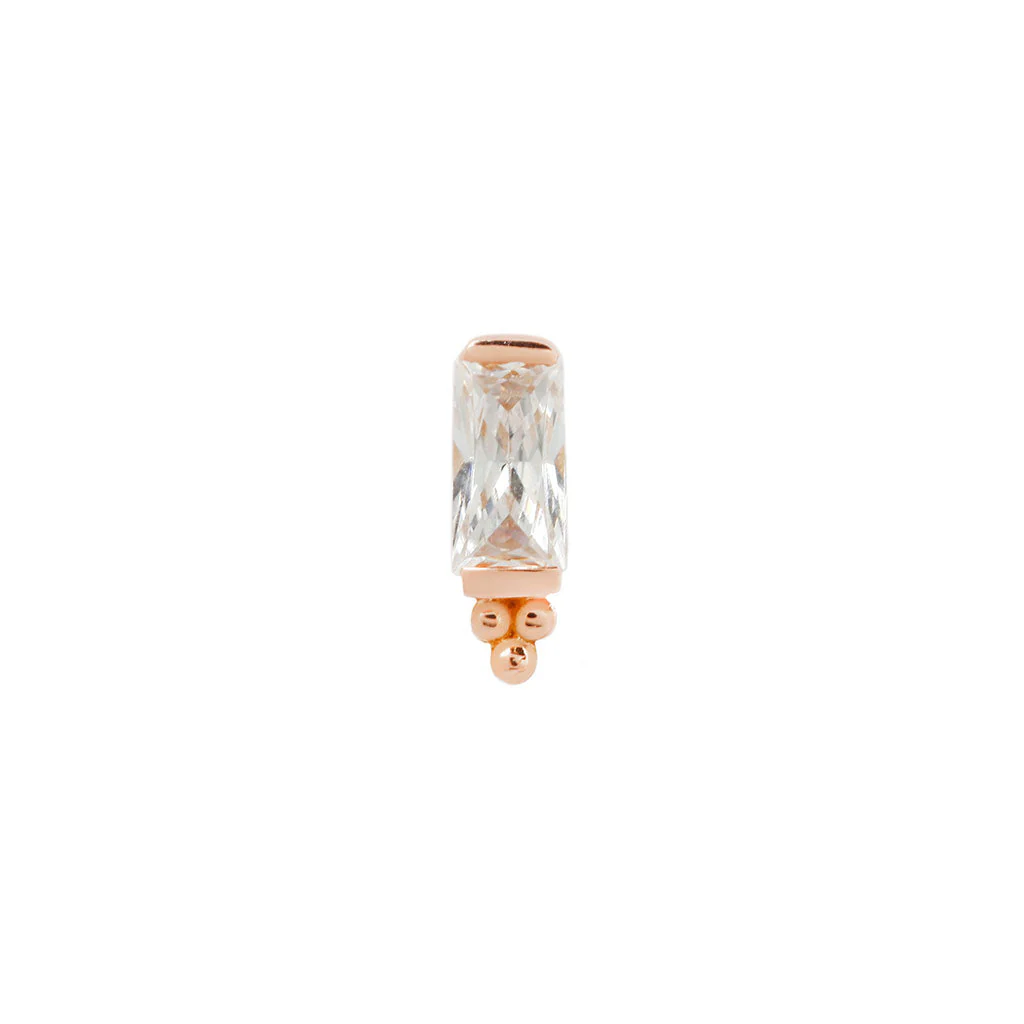 Dior Threadless End with CZ - Image 5