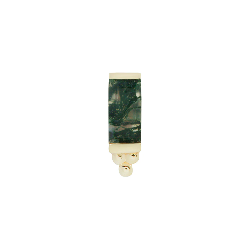 Dior Threadless End with Moss Agate - Image 4