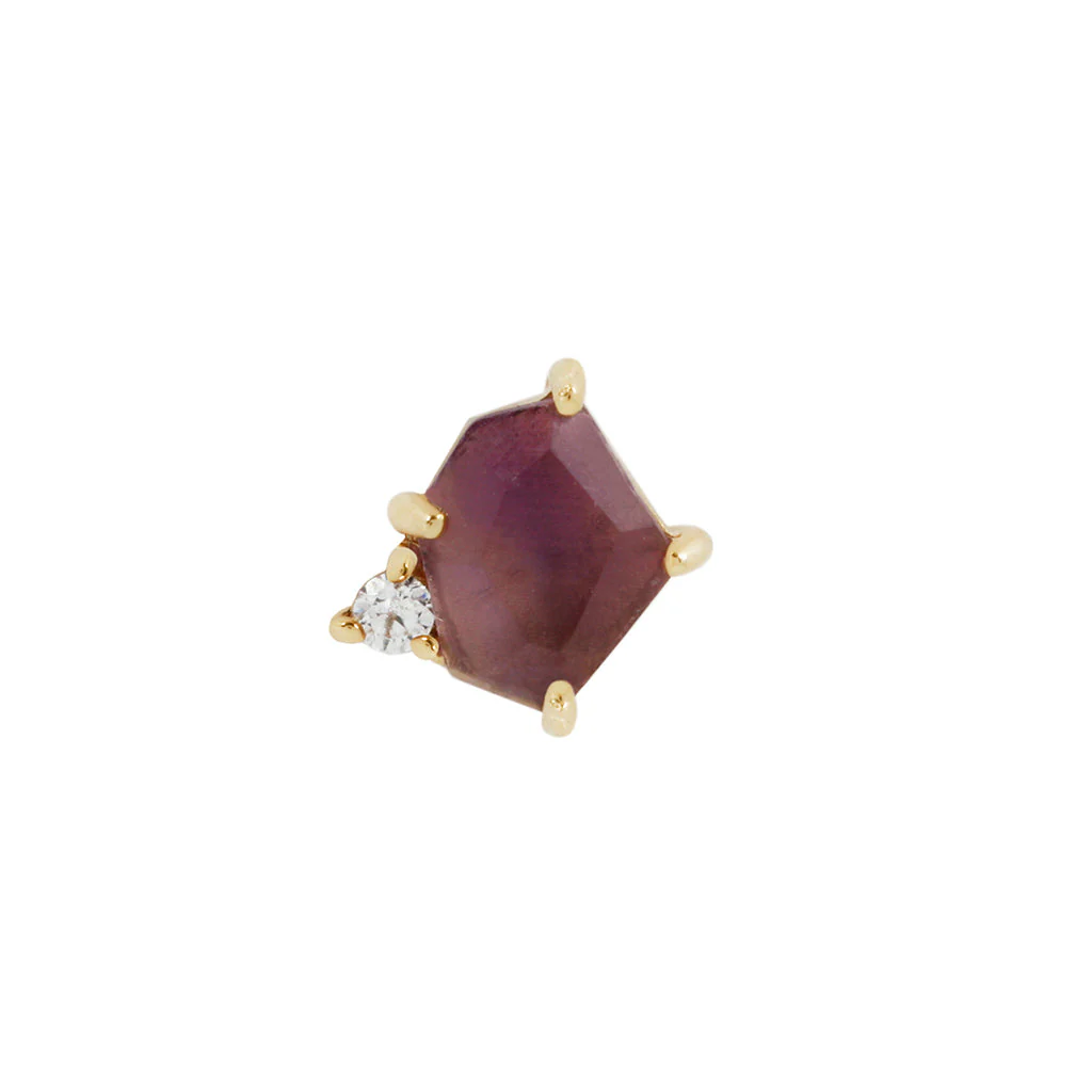 Elicit Threadless End with Amethyst - Image 4