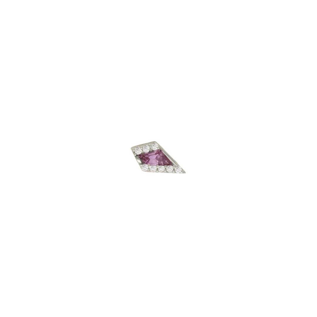 Eminence Threadless End with Amethyst - Image 4
