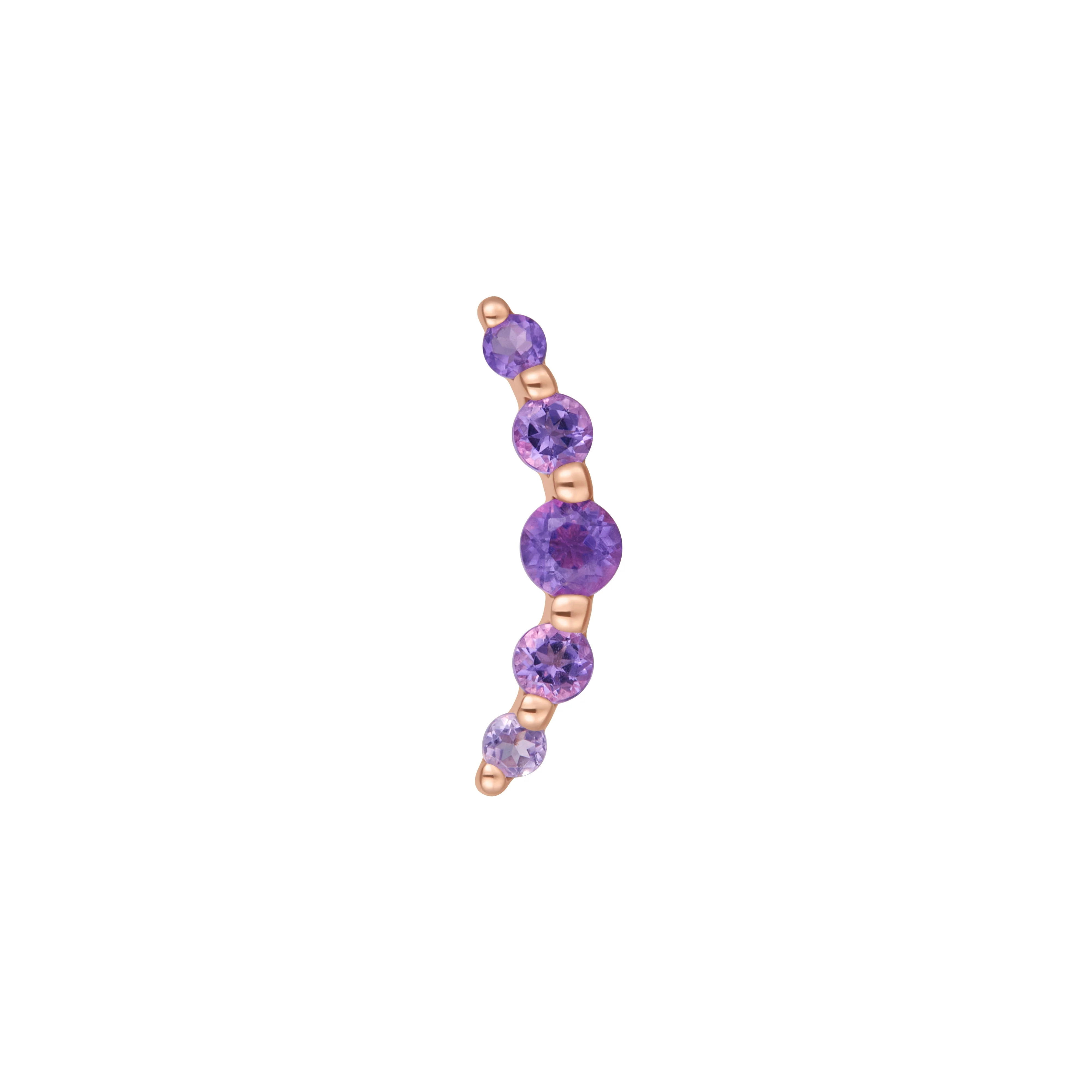 Eternal Threadless End with Amethyst - Image 5