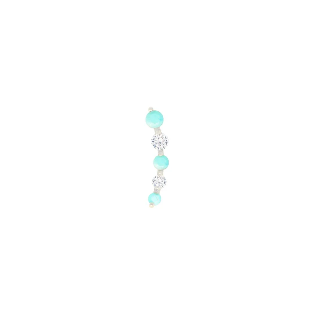 Flow Threadless End with Turquoise - Image 7