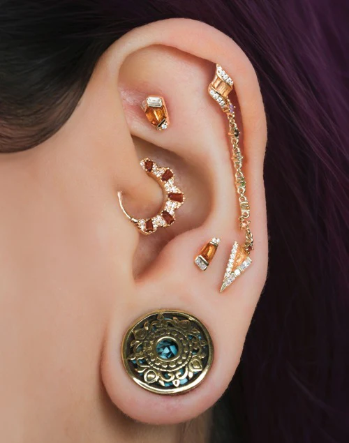Gilty Pleasure Clicker with Garnet + Diamond - Image 3