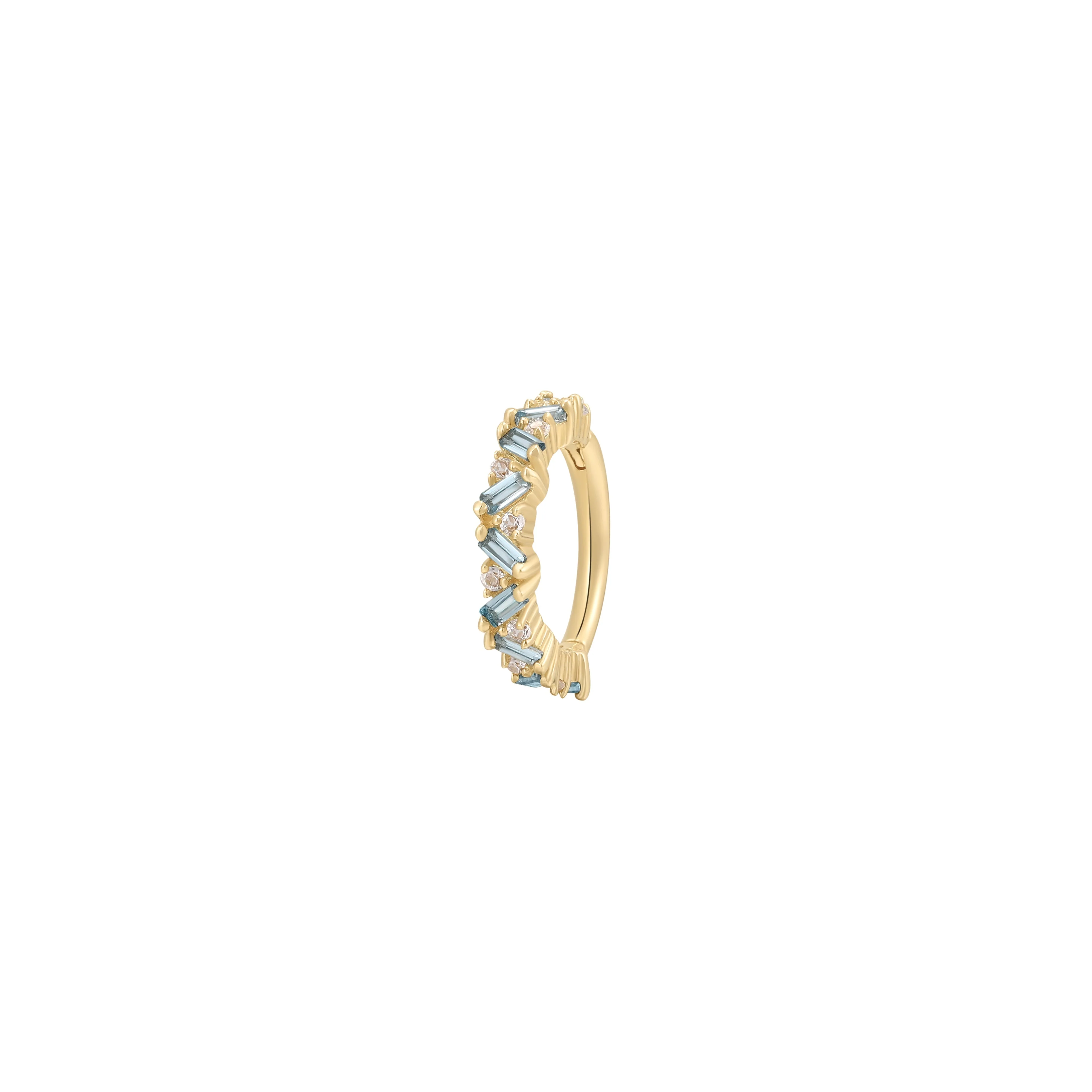 Laguna Clicker with London Blue Topaz - Image 4