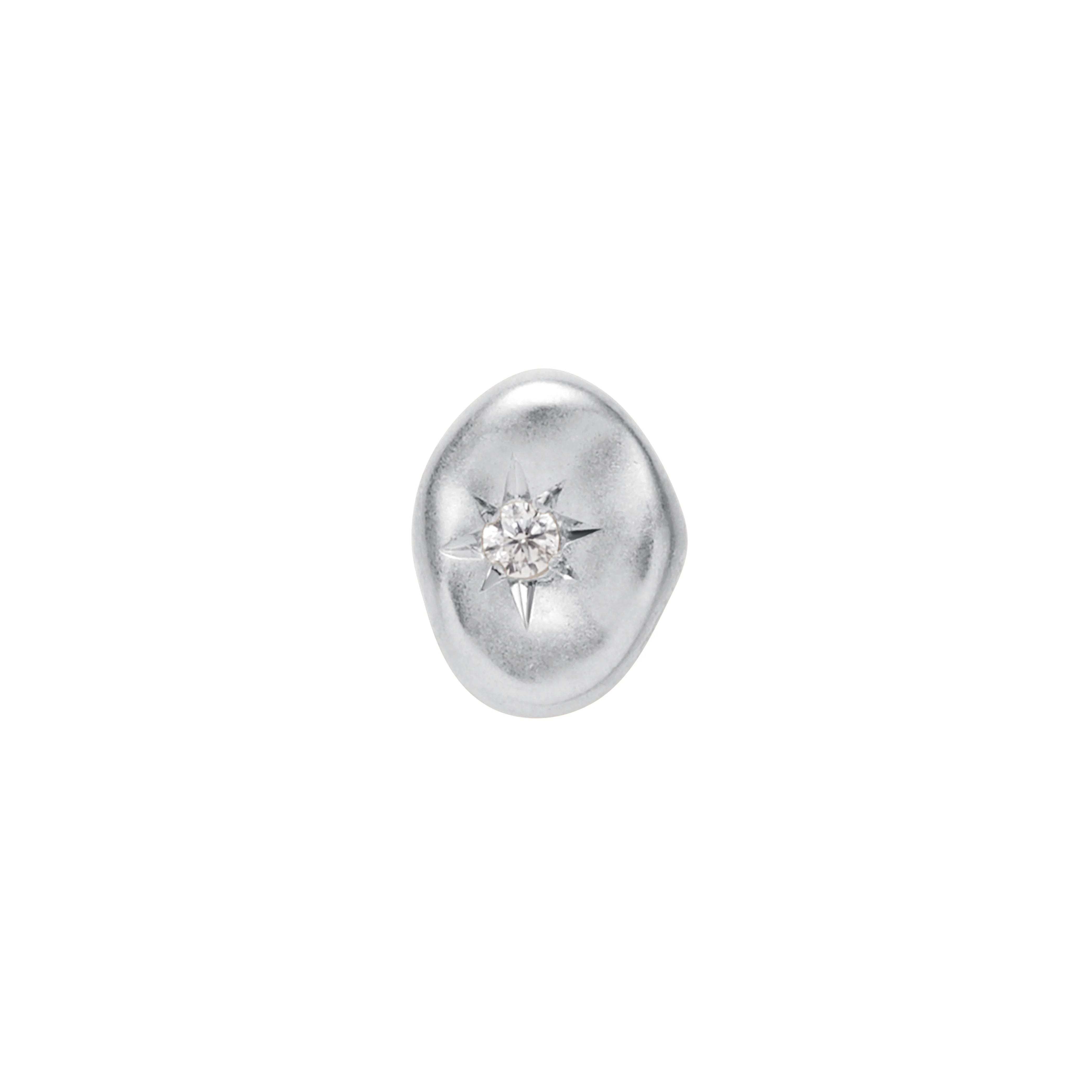 Lover Threadless End with CZ - Image 4