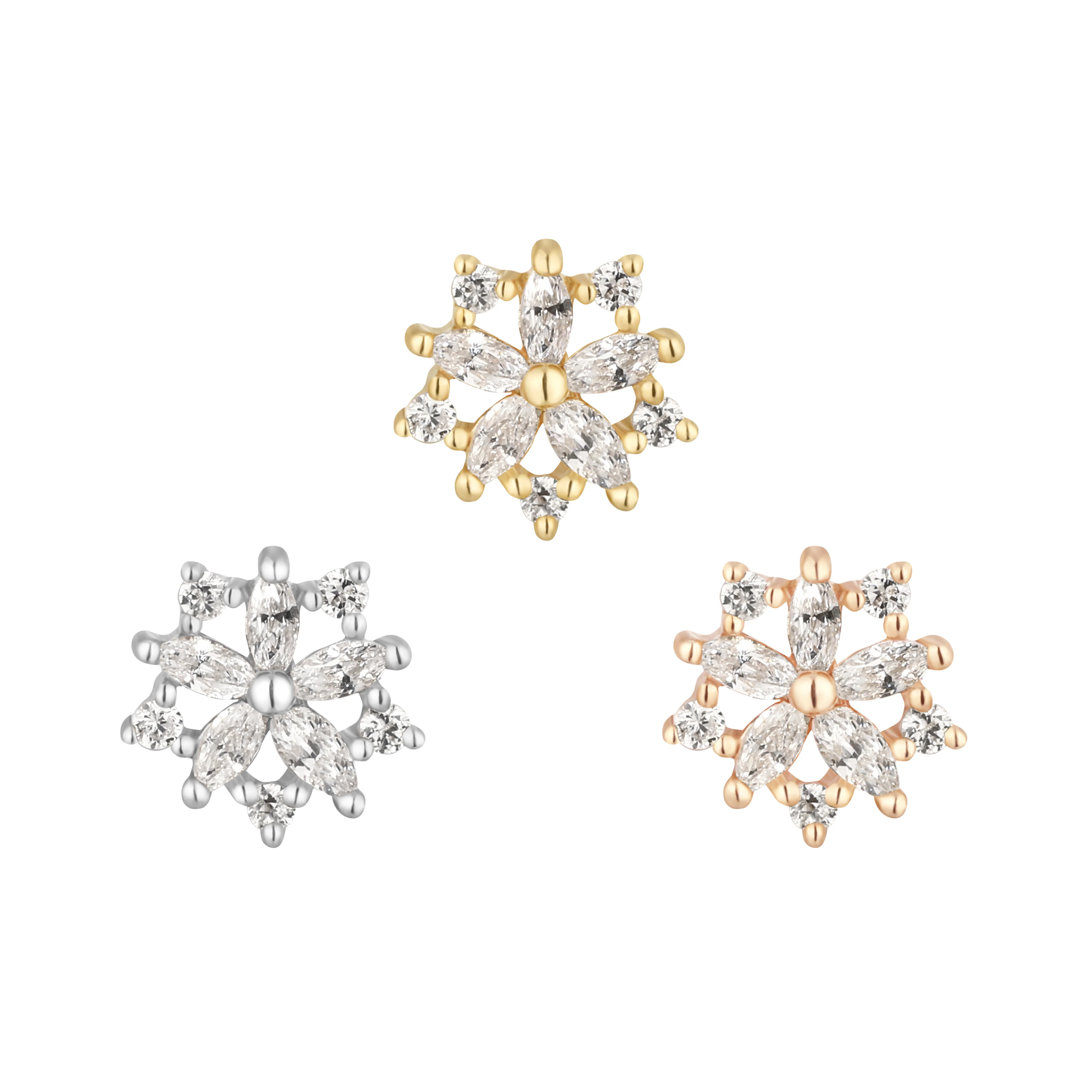 Luminescent Threadless End with CZ