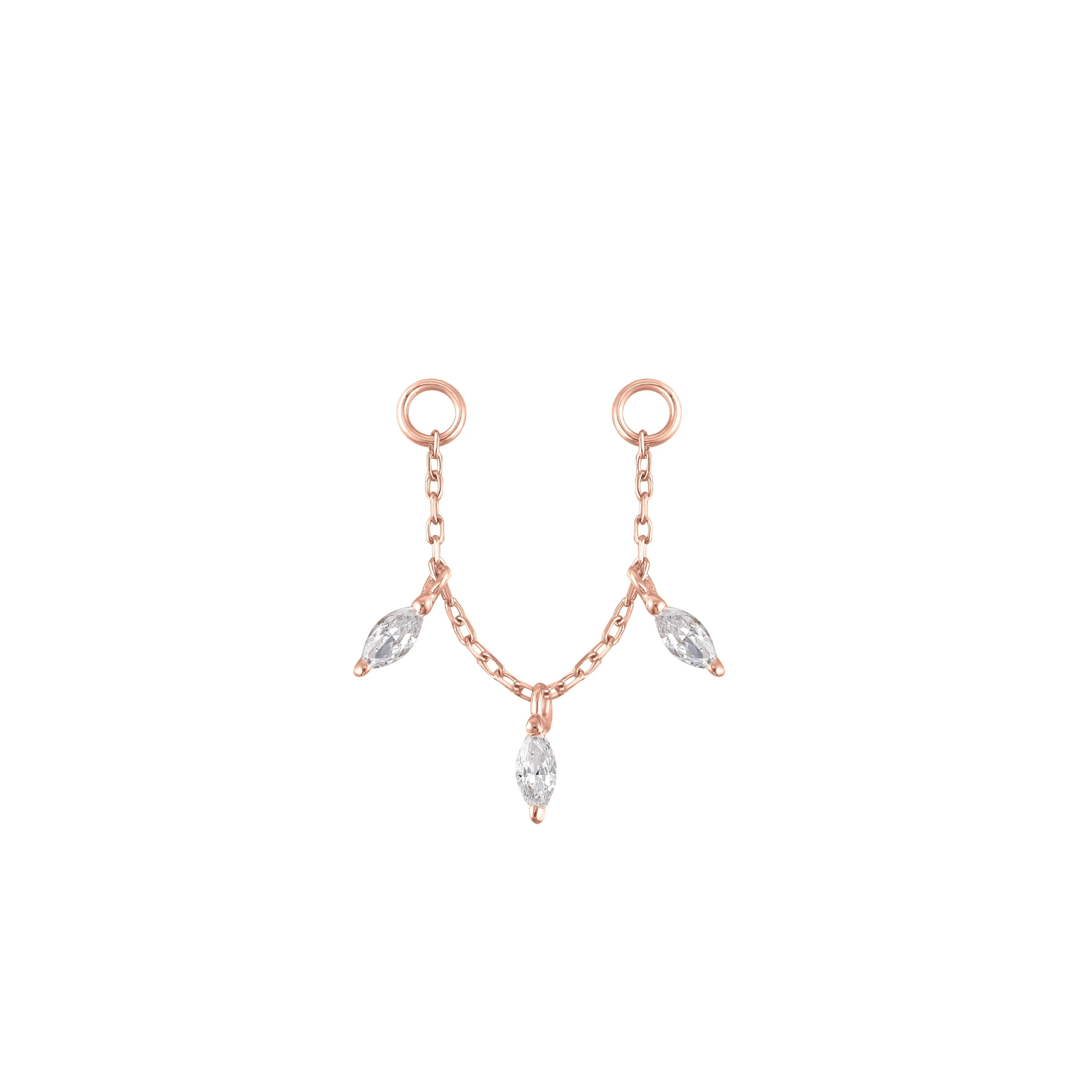 Lyric Chain with CZ - Image 10