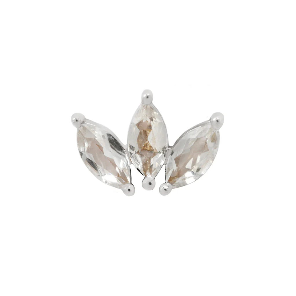 Moet Threadless End with CZ - Image 4