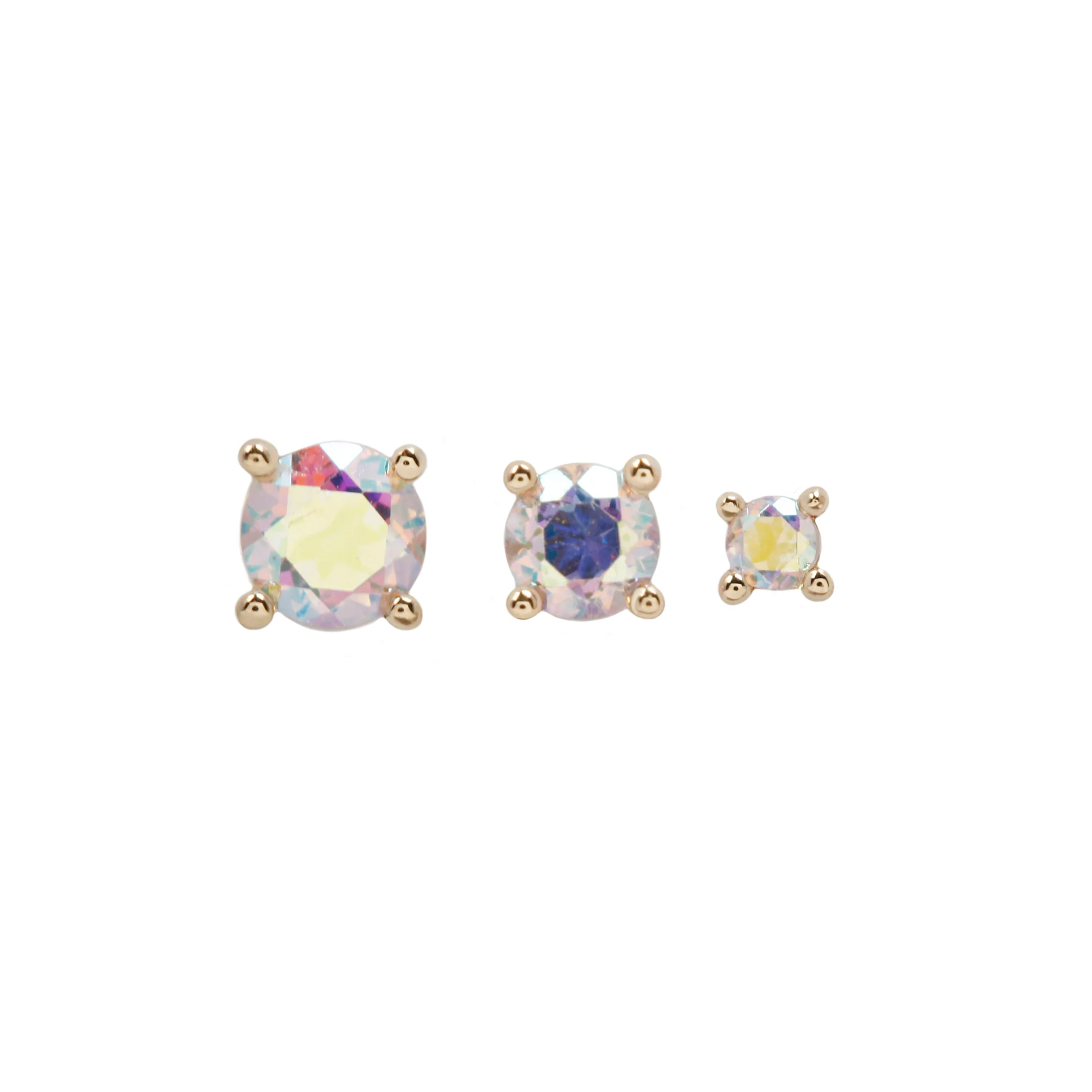 Prong Gem Threadless End with Mercury Mist Topaz - Image 5