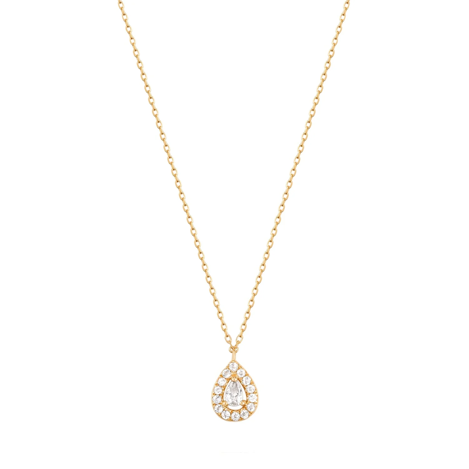 RION x Buddha Jewelry Arlo Necklace with White Topaz