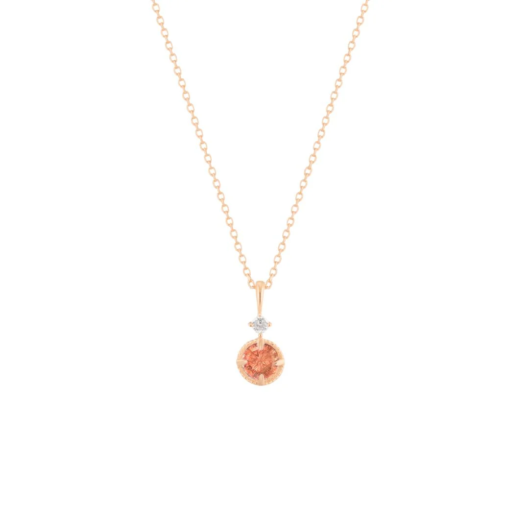 RION x Buddha Jewelry Manifest Necklace with Oregon Sunstone - Image 6