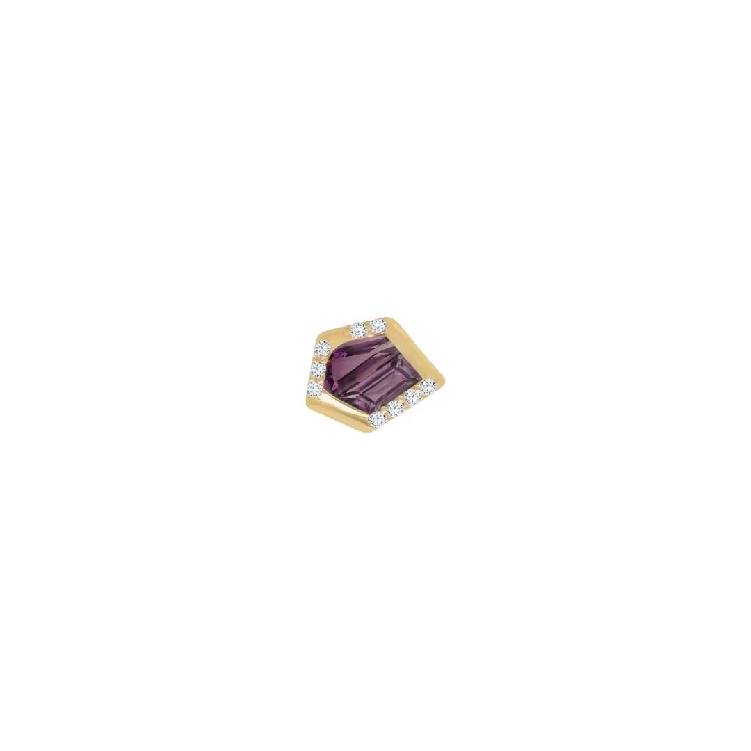 Route Threadless End with Amethyst - Image 3