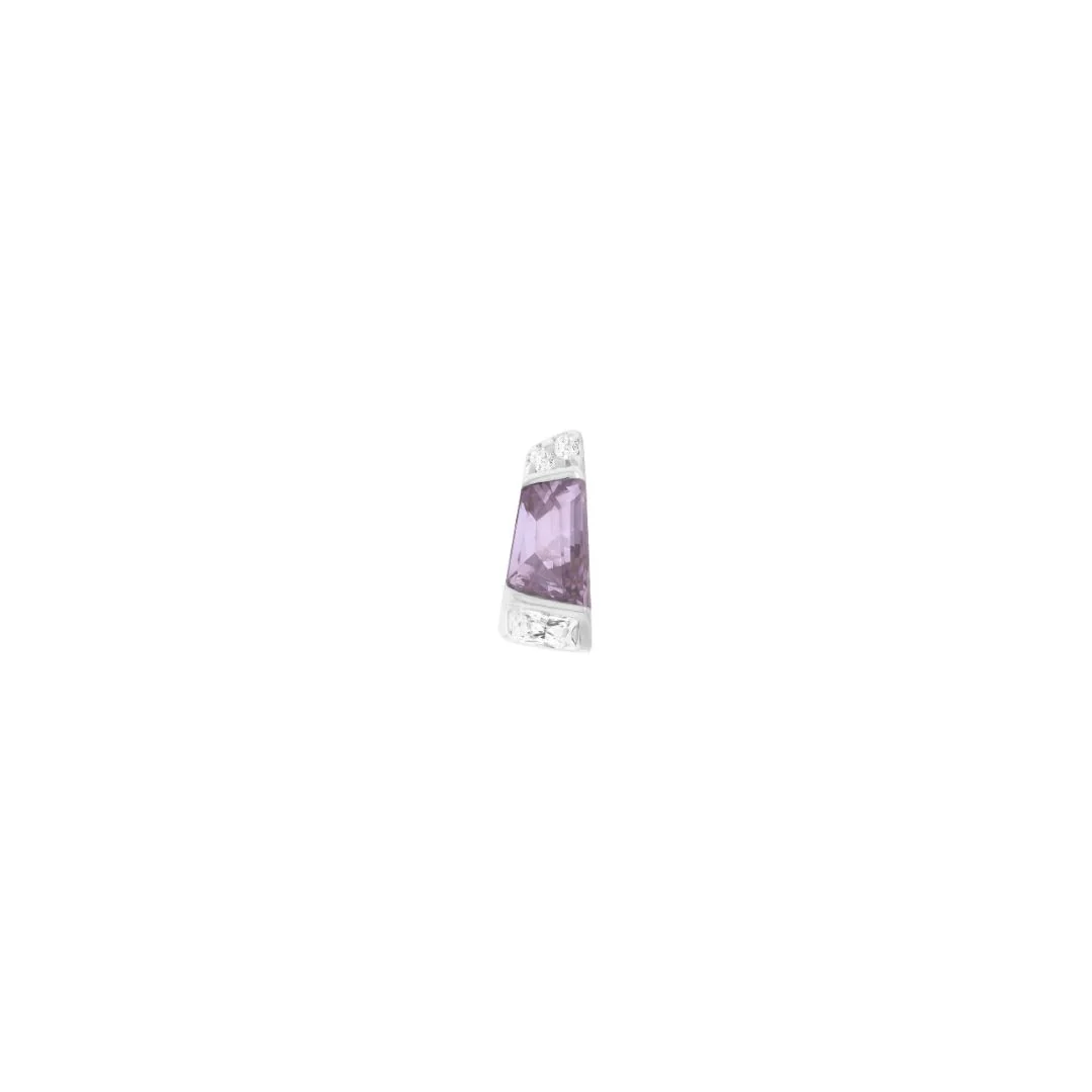 Saboteur Threadless End with Amethyst - Image 3