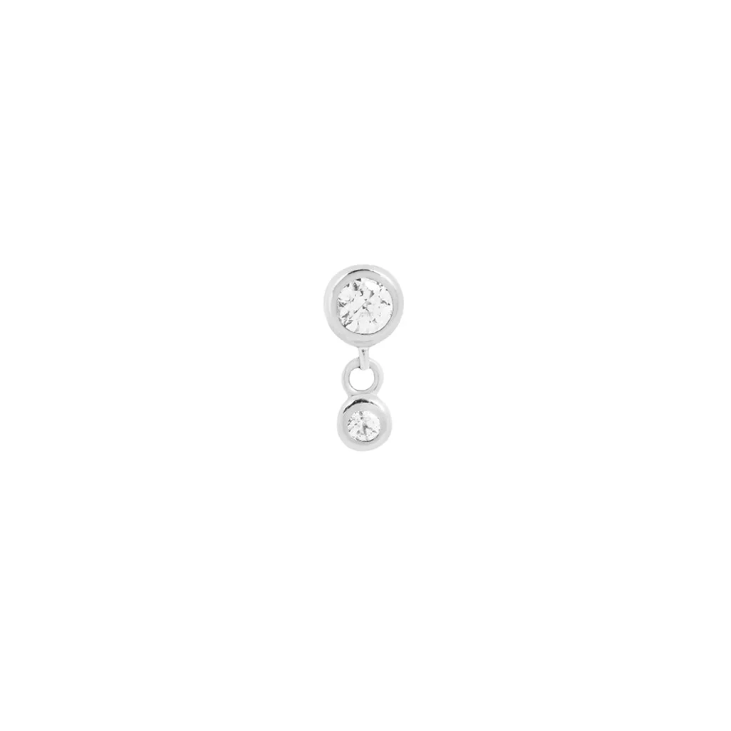 Sutton Threadless End with CZ - Image 4