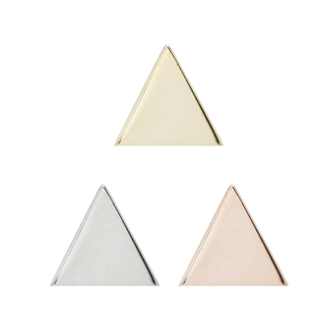 Triangle Threadless End