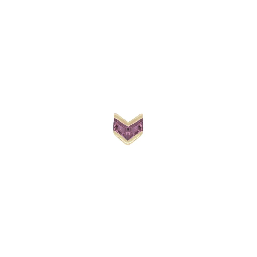 Vande Threadless End with Amethyst - Image 3