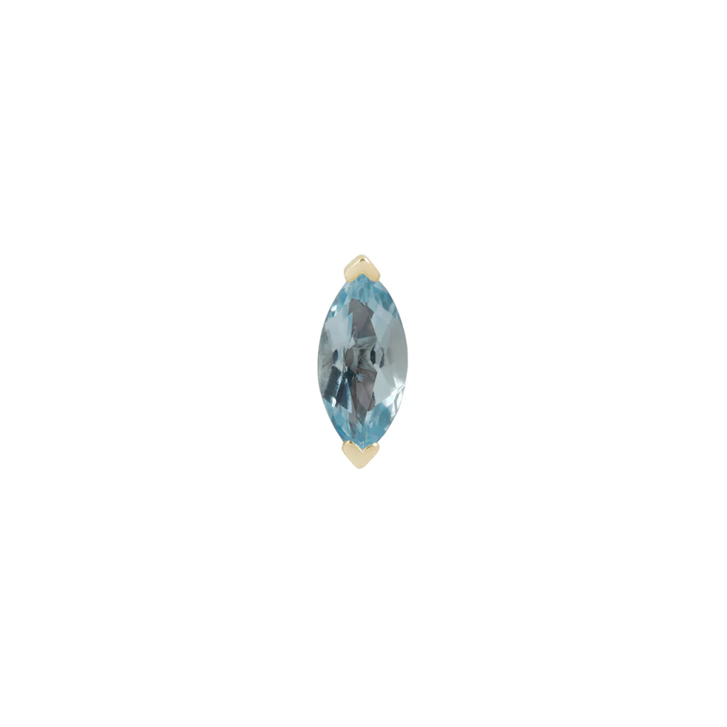 Zuri Threadless End with Sky Blue Topaz - Image 3